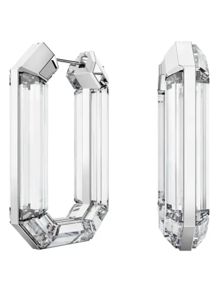 Aros Swarovski Cóctel Lucent Blanco