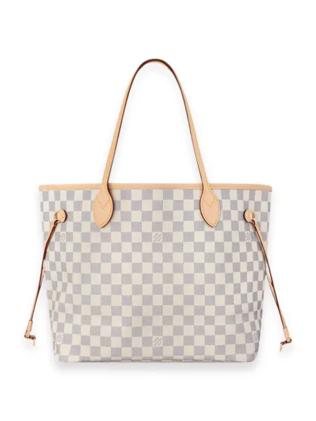 Bolso Louis Vuitton Neverfull Damier Azur Rose MM