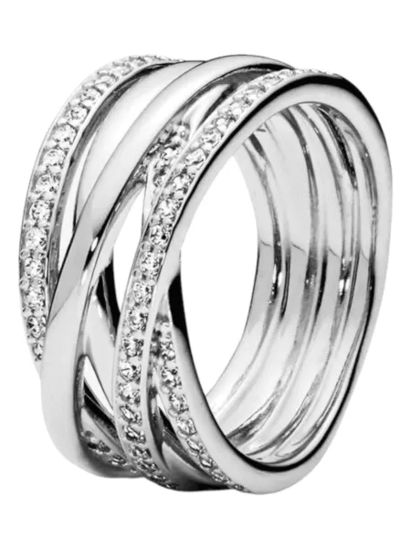 Anillo Pandora Entrelazado