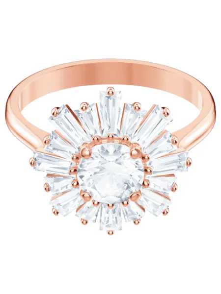 Anillo Swarovski Sunshine Rosado