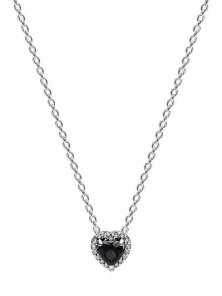 Collar Pandora Corazón Negro