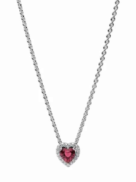 Collar Pandora Corazón Rojo