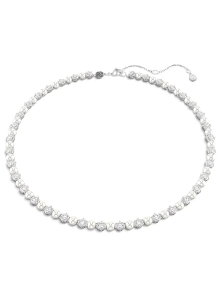Collar Swarovski Matrix Tennis Perlas