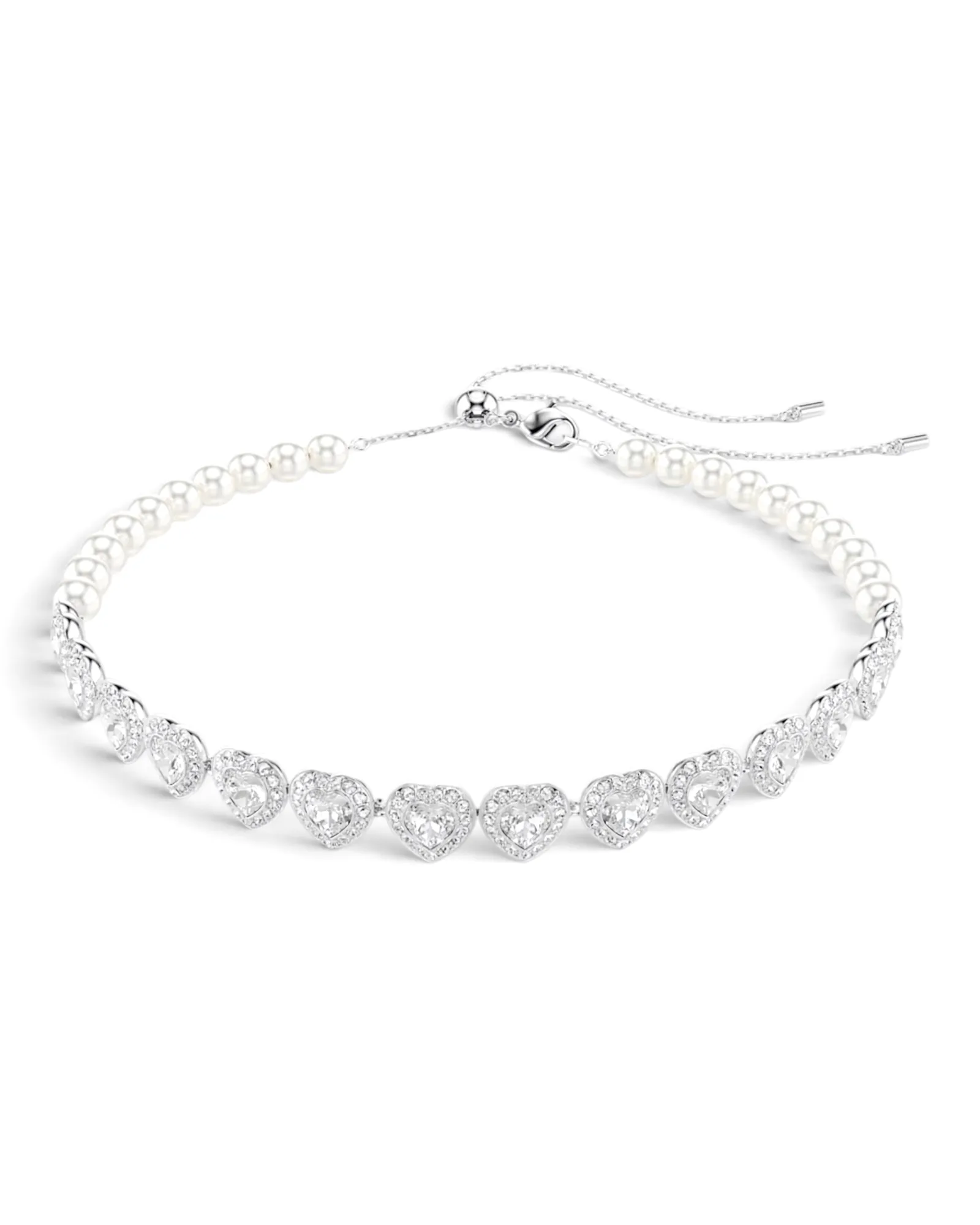 Gargantilla Swarovski Ariana Grande Corazones con Perlas