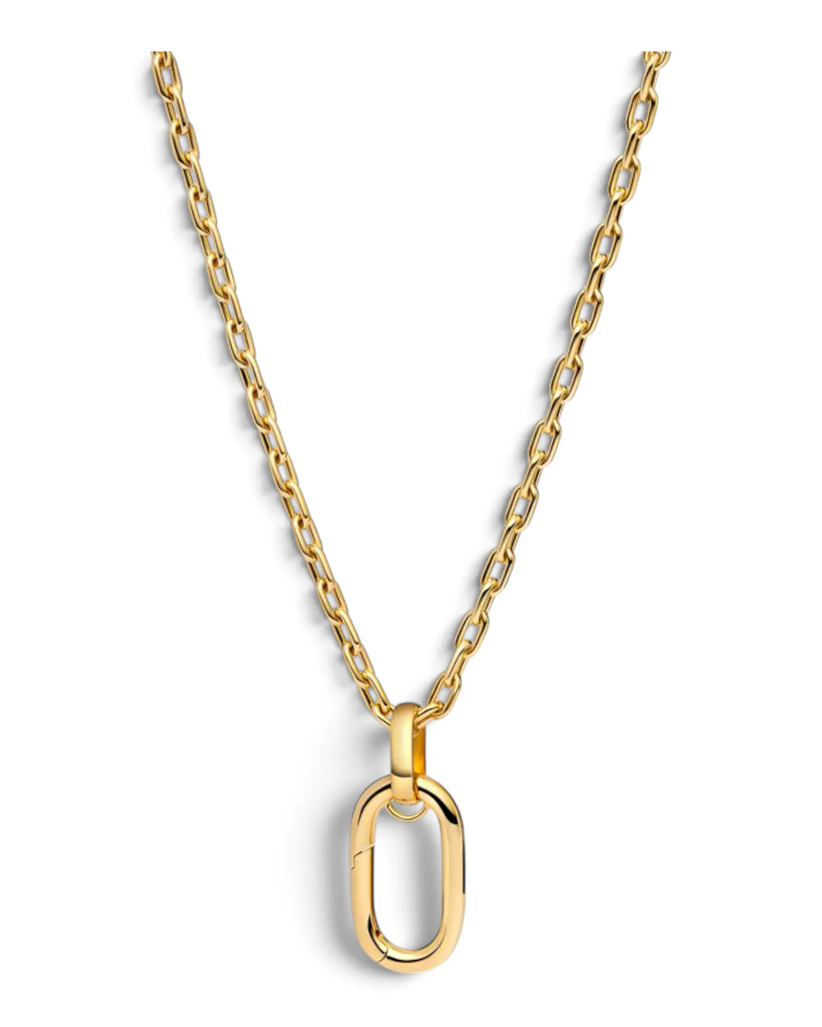 Collar Pandora Cadena de Eslabones Grandes ME Dorado