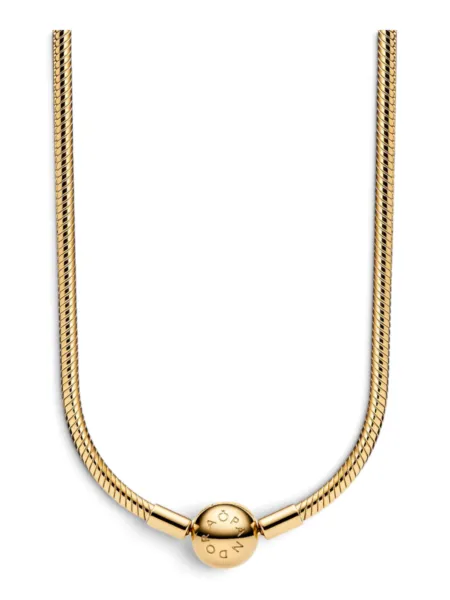 Collar Pandora Cadena de Serpiente Moments Dorado