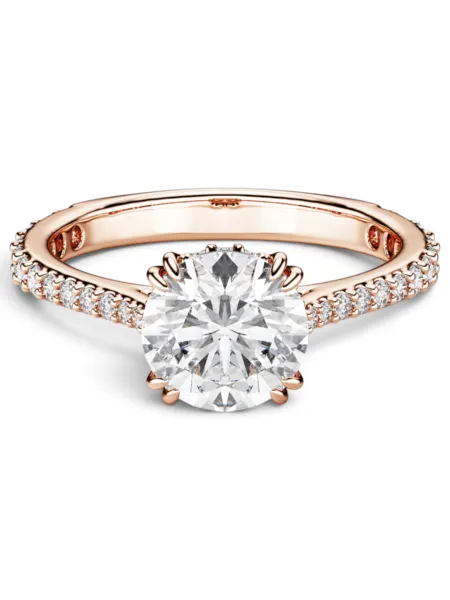 Anillo Swarovski de Cóctel Stilla Rosegold