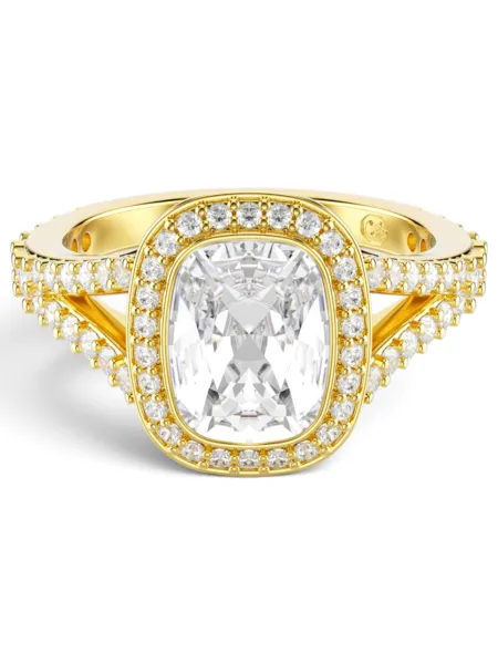 Anillo Swarovski Una Angelic Dorado