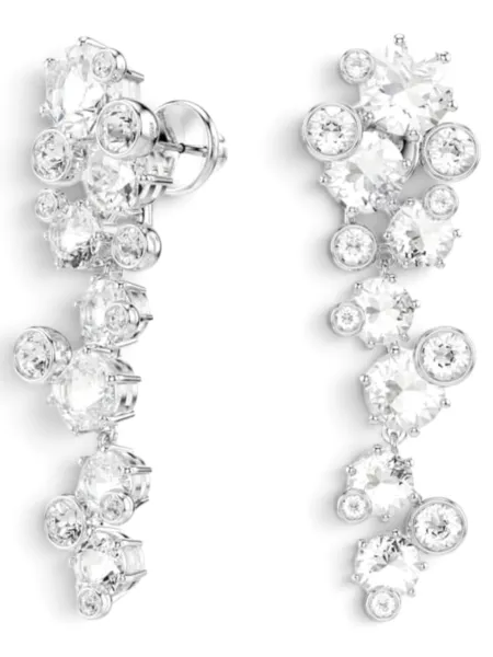 Aros Swarovski Colgantes Constella Plateados