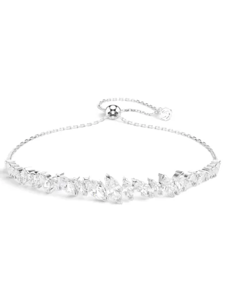 Brazalete Swarovski Mesmera Marquesa Ajustable Plateado
