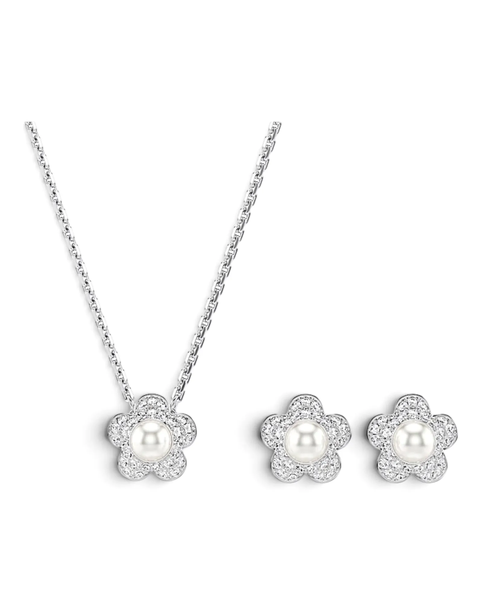 Conjunto Swarovski Flor Ariana Grande