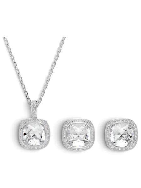 Conjunto Swarovski Una Angelic Plateado