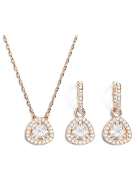Conjunto Swarovski Una Angelic Rosegold