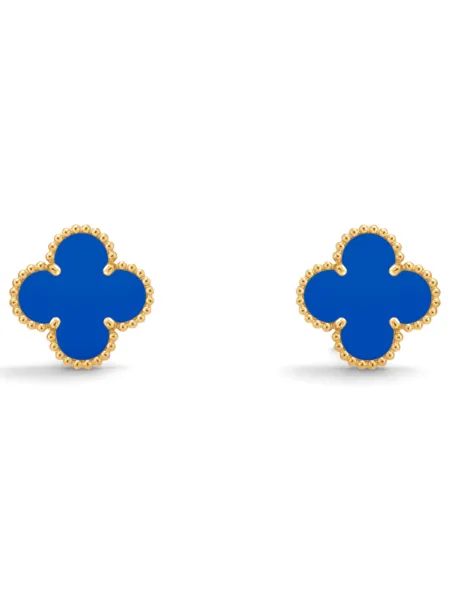 Aros Van Cleef & Arpels Vintage Alhambra Azules