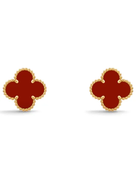 Aros Van Cleef & Arpels Vintage Alhambra Rojos