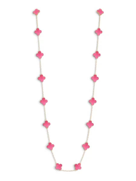 Collar Van Cleef & Arpels Sautoir Vintage Alhambra 20 Motivos Rosado